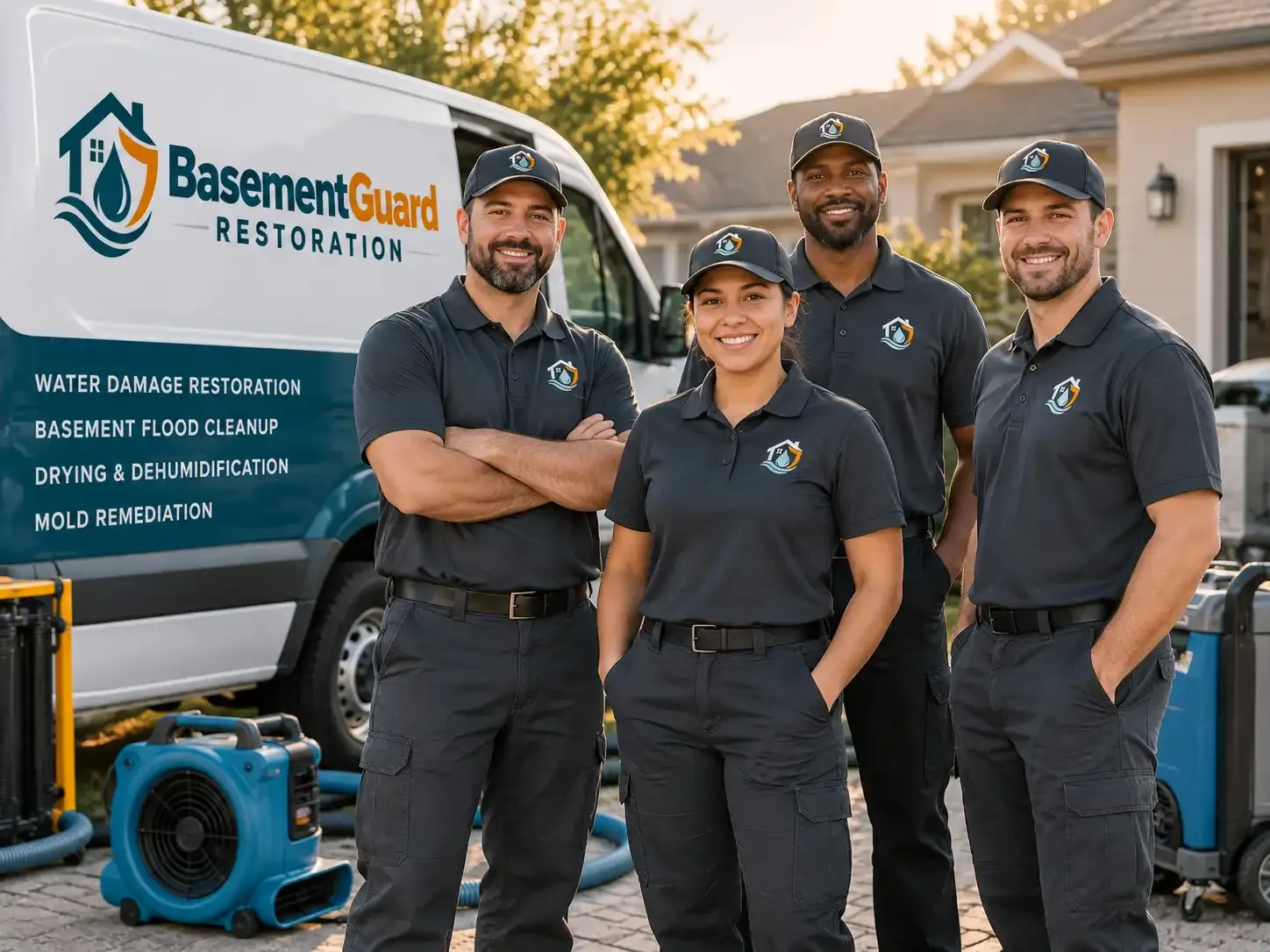 Basement Water Damage Restoration company in Sextonville, WI